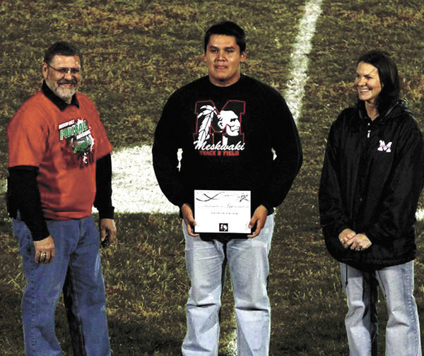 Lasley recognized for support of Meskwaki School News, Sports, Jobs